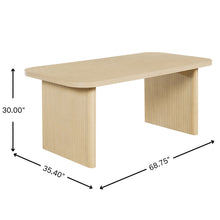 Load image into Gallery viewer, Rectangular, Indoor Dining Table - Natural