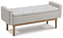 Load image into Gallery viewer, Briarson - Storage Bench - Beige / Brown