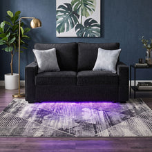 Load image into Gallery viewer, Rita - Loveseat, LED Base Lighting, Cushions And 2 Accent Pillows