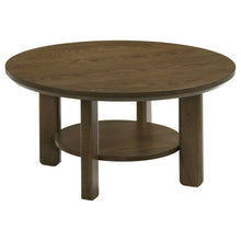 Load image into Gallery viewer, Crispin - Round Table With Lower Shelf