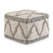 Load image into Gallery viewer, Sweeney - Upholstered Square Pouf