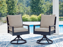 Load image into Gallery viewer, East Beach - Swivel Chair With Cushion (Set of 2) - Blue