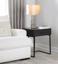 Load image into Gallery viewer, Tania - Contemporary Table Lamp - Brown / Metallic Brown / Champagne