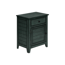 Load image into Gallery viewer, Accent Table With Storage Drawer - Blue