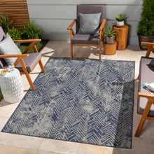 Load image into Gallery viewer, Sunshine - 5'3" X 7'3" Indoor & Outdoor Polypropylene Area Rug - Blue