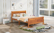 Load image into Gallery viewer, Platform Bed Frame Mattress Foundation Sleigh Bed With Headboard / Footboard / Wood Slat Suppor