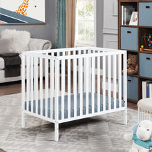 Load image into Gallery viewer, Palmer - 3-in-1 Convertible Mini Crib Baby With Mattress Pad