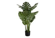 Load image into Gallery viewer, 45" Tall, Artificial Plant, Monstera Tree, Indoor, Faux, Fake, Floor, Greenery, Potted, Real Touch, Decorative - Green / Black