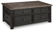 Load image into Gallery viewer, Tyler Creek - Lift Top Cocktail Table - Grayish Brown / Black