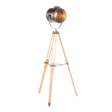 Load image into Gallery viewer, Ahoy - Industrial Floor Lamp - Natural / Antique