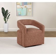 Load image into Gallery viewer, Brillia - Swivel Accent Chair - Burgundy