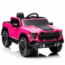 Load image into Gallery viewer, 12V Kids Ride On Car With Remote Control, 4 Wheel Shock Absorption, Multifunctional Music Player Perfect Gift For Toddlers - Pink