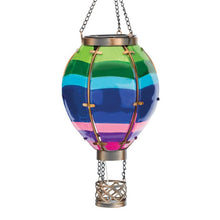 Load image into Gallery viewer, Hot Air Balloon Solar Lantern SM - Stripe
