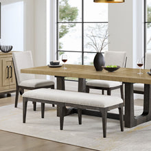 Load image into Gallery viewer, Upholstered Bench - Brown