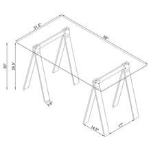 Load image into Gallery viewer, Roda - Writing Desk - Clear