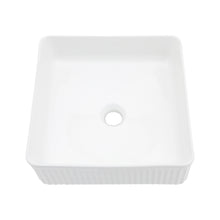Load image into Gallery viewer, Modern Ceramic Rectangular Vessel Bathroom Sink