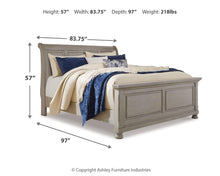 Load image into Gallery viewer, Lettner - Sleigh Bed