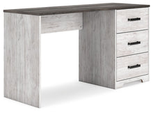 Load image into Gallery viewer, Shawburn - Home Office Desk - White / Dark Charcoal Gray