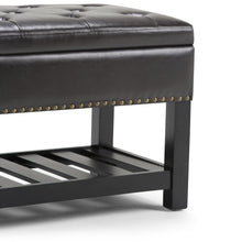 Load image into Gallery viewer, Lomond - Upholstered Storage Ottoman Bench
