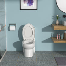 Load image into Gallery viewer, 1 Piece Toilet With Dual Flush And Soft Closing Seat - White