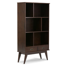 Load image into Gallery viewer, Draper - Mid Century Wide Bookcase And Storage Unit