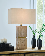 Load image into Gallery viewer, Laddner - Poly Table Lamp - Beige