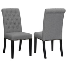 Load image into Gallery viewer, Tufted Rolled Backrest Side Chairs (Set of 2)