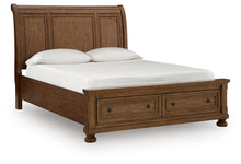 Load image into Gallery viewer, Zackaryn - Sleigh Storage Bed