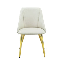 Load image into Gallery viewer, Gaines - Synthetic Leather Side Chair (Set of 2) - White