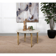 Load image into Gallery viewer, Leska - Round Coffee Table - White