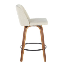 Load image into Gallery viewer, Toriano - Mid-Century Modern Counter Stool (Set of 2)