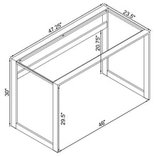 Load image into Gallery viewer, Colfax - Writing Desk - Clear
