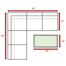 Load image into Gallery viewer, Comfortable Modern Patio Rattan Sectional Set With Cushions