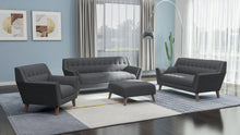 Load image into Gallery viewer, Square Ottoman - Gray