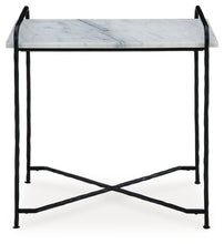 Load image into Gallery viewer, Ashber - Accent Table - White / Black
