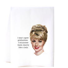 Load image into Gallery viewer, Cora & Pate-Like A Lady Flour Sack Towel