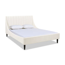 Load image into Gallery viewer, Aspen - Vertical Tufted Modern Headboard Platform Bed Set