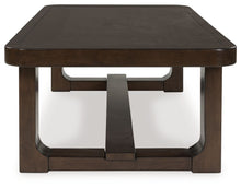 Load image into Gallery viewer, Breckington - Rectangular Cocktail Table - Dark Brown