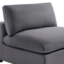 Load image into Gallery viewer, Cassandra - Armless Slipper Chair - Charcoal Gray