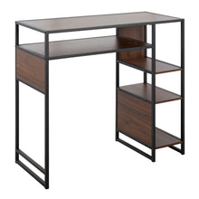 Load image into Gallery viewer, Display - Farmhouse Bar Height Table With Storage Space