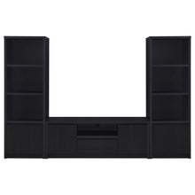 Load image into Gallery viewer, Sloat - 3 Piece Entertainment Center - Black