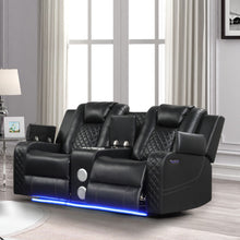 Load image into Gallery viewer, Benz - Power Reclining Loveseat With LED Lighting And Built In USB