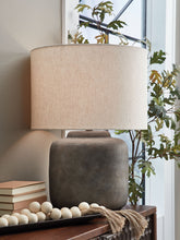 Load image into Gallery viewer, Zandophen - Metal Table Lamp - Antique Gray