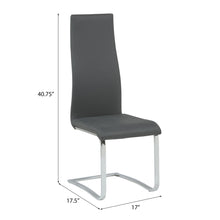 Load image into Gallery viewer, High Back Side Chairs Dining Chairs With Padded Upholstery (Set of 4)