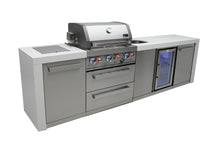 Load image into Gallery viewer, MONT ALPI 4-BURNER DELUXE ISLAND WITH A BEVERAGE CENTER-MAi400-DBEV