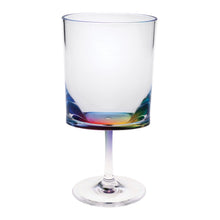 Load image into Gallery viewer, Halo Leadingware Oval Plastic Wine Glasses (Set of 4), Unbreakable Bpa Free Acrylic, 12Oz - Clear