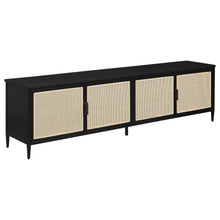 Load image into Gallery viewer, Kenneth - 4 Door TV Stand - Black