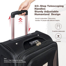 Load image into Gallery viewer, 4 Piece Set Softshell Luggage