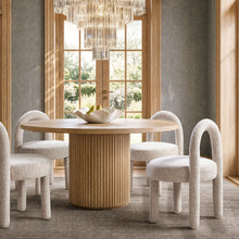 Load image into Gallery viewer, Penny - Round Arched Fully Upholstered Dining Side Chair (Set of 2)