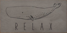Load image into Gallery viewer, SAWDUST CITY - Relax (Whale)